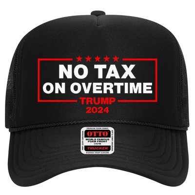No Tax Overtime Vote Trump Vance 2024 Trucker Hat