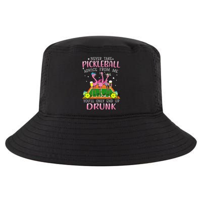 NEVER TAKE PICKLEBALL ADVICE FROM ME LQT Cool Comfort Performance Bucket Hat