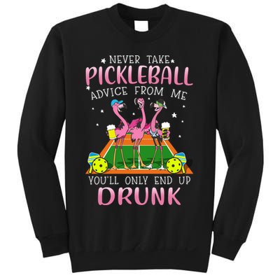 NEVER TAKE PICKLEBALL ADVICE FROM ME LQT Sweatshirt