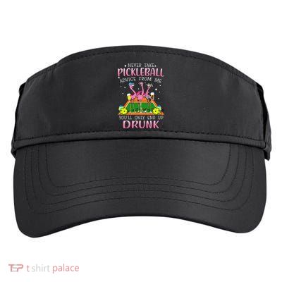 NEVER TAKE PICKLEBALL ADVICE FROM ME LQT Adult Drive Performance Visor