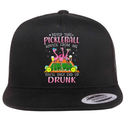 NEVER TAKE PICKLEBALL ADVICE FROM ME LQT Flatbill Hat