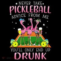 NEVER TAKE PICKLEBALL ADVICE FROM ME LQT Flatbill Hat