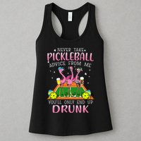 NEVER TAKE PICKLEBALL ADVICE FROM ME LQT Womens Tank Top