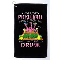 NEVER TAKE PICKLEBALL ADVICE FROM ME LQT Golf Towel