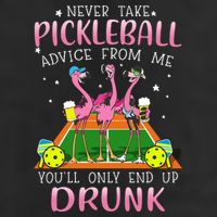 NEVER TAKE PICKLEBALL ADVICE FROM ME LQT Golf Towel