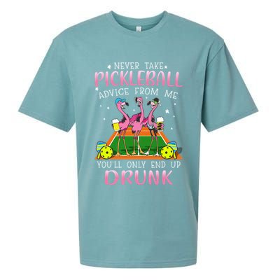 NEVER TAKE PICKLEBALL ADVICE FROM ME LQT Sueded Cloud Jersey T-Shirt