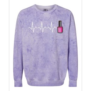 Nail Tech Polish Colorblast Crewneck Sweatshirt