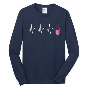 Nail Tech Polish Tall Long Sleeve T-Shirt