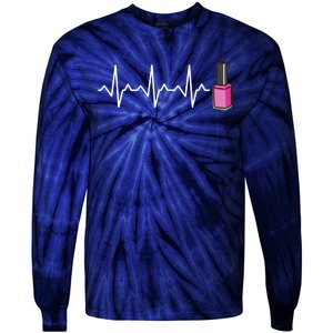 Nail Tech Polish Tie-Dye Long Sleeve Shirt