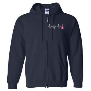 Nail Tech Polish Full Zip Hoodie