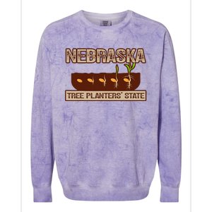 Nebraska Tree Planters State Colorblast Crewneck Sweatshirt