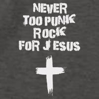 Never Too Punk Rock For Jesus Religious Christian Bands Vector Backpack
