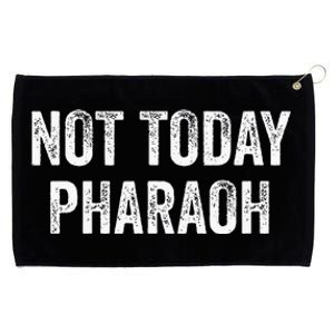 Not Today Pharaoh Grommeted Golf Towel