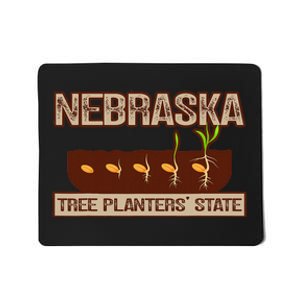 Nebraska Tree Planters State Throwback Mousepad