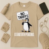 No Tariffs Penguin Protest Heard Island I Stand With T-Shirt