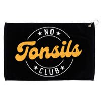 No Tonsils Party Tonisllectomy Recovery Get Well Tonsils Grommeted Golf Towel