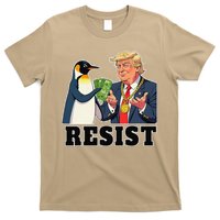 No Tariffs Penguin Protest Heard Island I Stand With T-Shirt