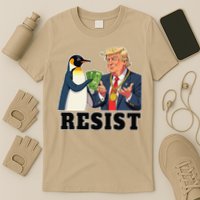 No Tariffs Penguin Protest Heard Island I Stand With T-Shirt