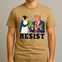 No Tariffs Penguin Protest Heard Island I Stand With T-Shirt