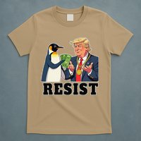 No Tariffs Penguin Protest Heard Island I Stand With T-Shirt