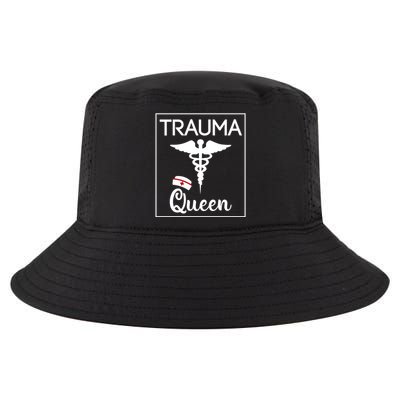 Nurse Trauma Queen Gift Cool Comfort Performance Bucket Hat