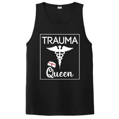 Nurse Trauma Queen Gift PosiCharge Competitor Tank