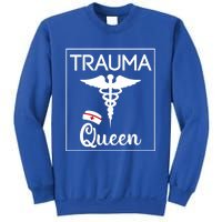 Nurse Trauma Queen Gift Sweatshirt