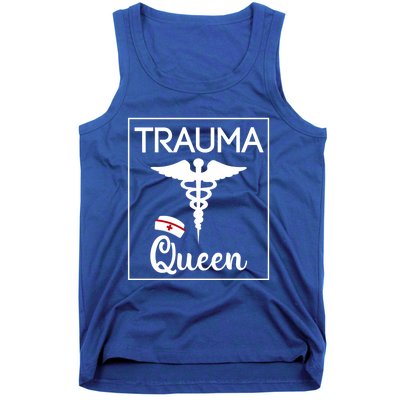 Nurse Trauma Queen Gift Tank Top