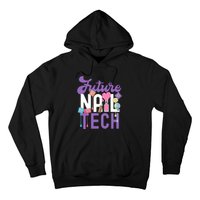 Nail Tech Quote Work Uniform Nail Polish Future Hoodie