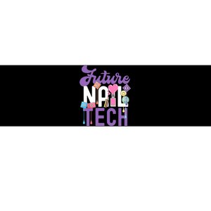 Nail Tech Quote Work Uniform Nail Polish Future Bumper Sticker