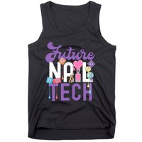 Nail Tech Quote Work Uniform Nail Polish Future Tank Top