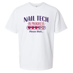 Nail Tech Quote Work Uniform Nail Polish Future Sueded Cloud Jersey T-Shirt