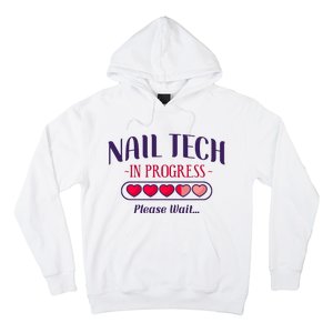 Nail Tech Quote Work Uniform Nail Polish Future Hoodie