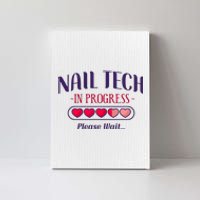 Nail Tech Quote Work Uniform Nail Polish Future Canvas