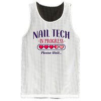 Nail Tech Quote Work Uniform Nail Polish Future Mesh Reversible Basketball Jersey Tank