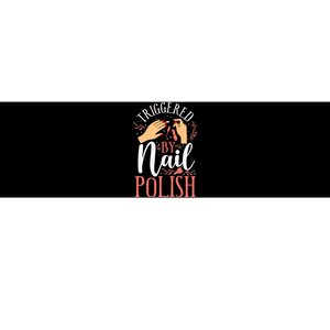 Nail Tech Quote Work Uniform Nail Polish Bumper Sticker