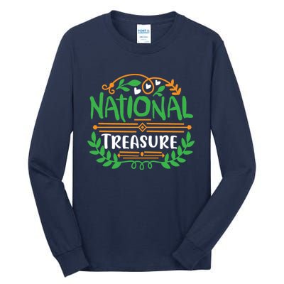 National Treasure Quote Cute Design Tall Long Sleeve T-Shirt