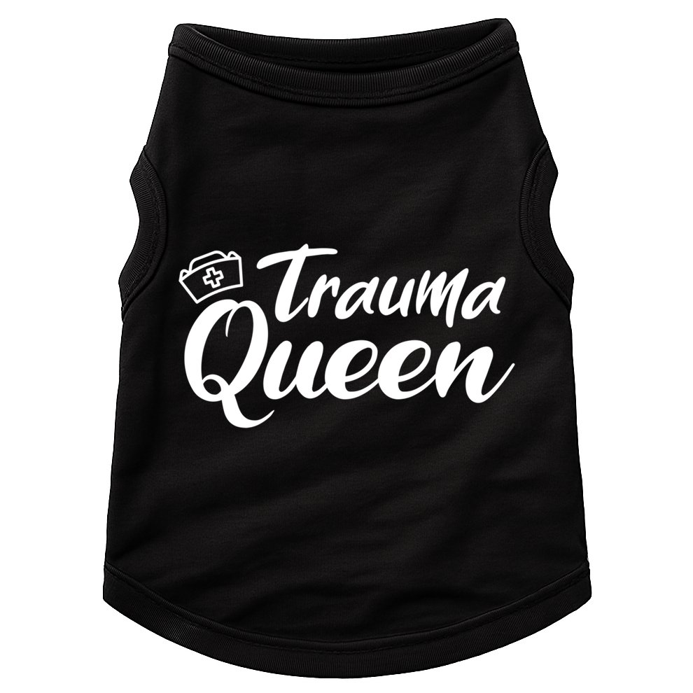 Nursing Trauma Queen Nicu Icu Nurse Er Gift Funny Gift Doggie Tank