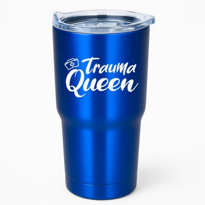 Nursing Trauma Queen Nicu Icu Nurse Er Gift Funny Gift Tumbler