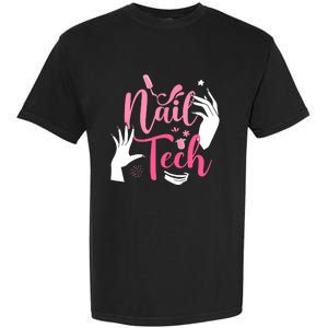 Nail Tech Quote Work Uniform Nail Polish Garment-Dyed Heavyweight T-Shirt