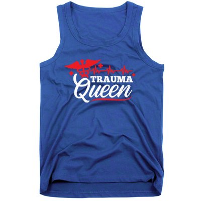 Nurse Trauma Queen Gift Tank Top