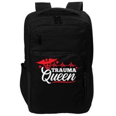 Nurse Trauma Queen Gift Impact Tech Backpack