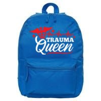 Nurse Trauma Queen Gift 16 in Basic Backpack