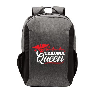 Nurse Trauma Queen Gift Vector Backpack