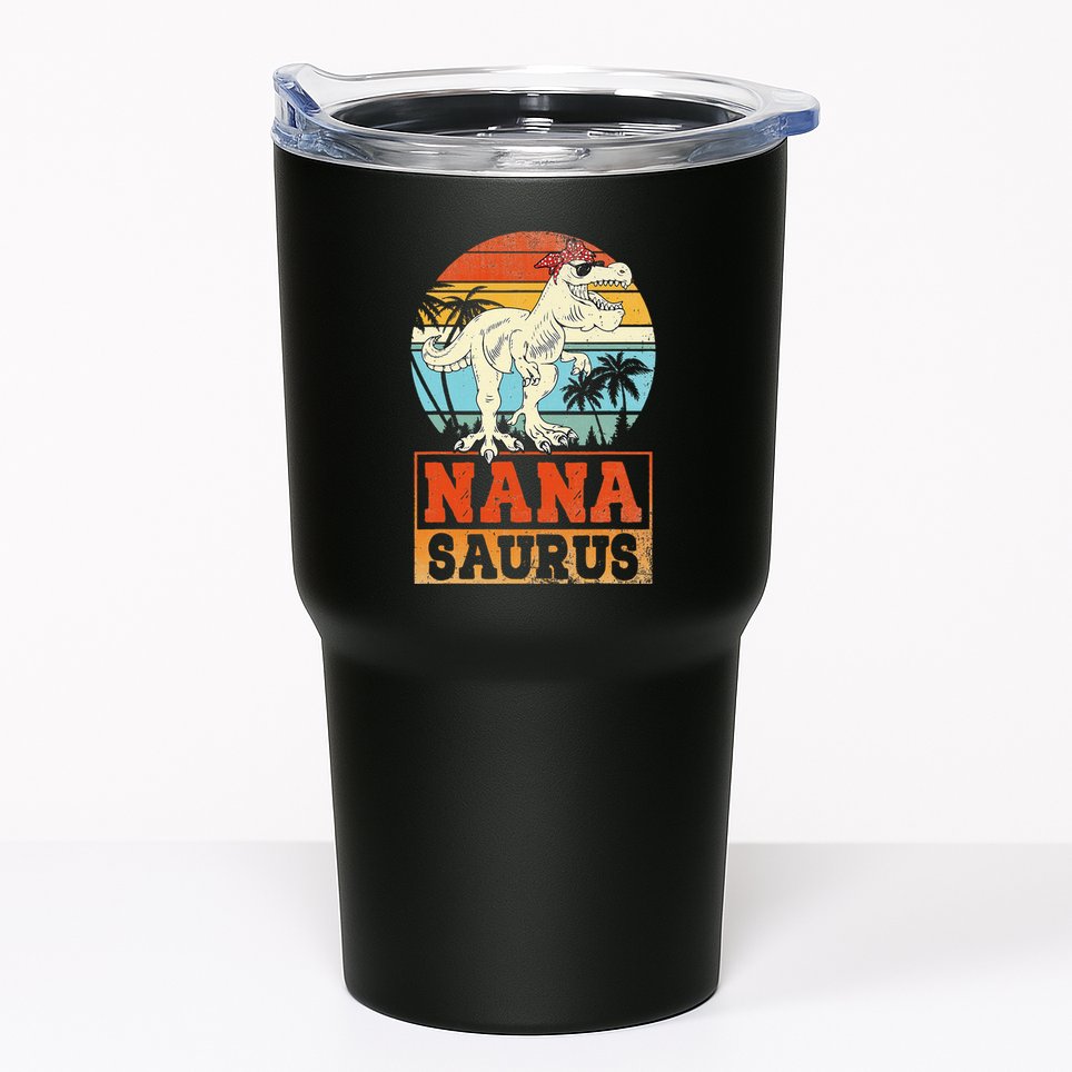 Nanasaurus T Rex Dinosaur Nana Saurus Family Matching Tumbler