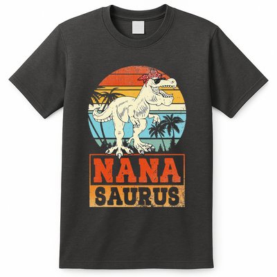 Nanasaurus T Rex Dinosaur Nana Saurus Family Matching T-Shirt