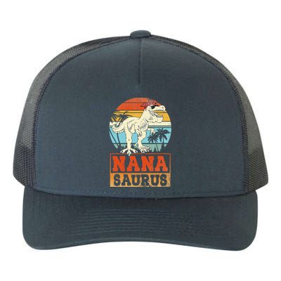 Nanasaurus T Rex Dinosaur Nana Saurus Family Matching Yupoong Adult 5-Panel Trucker Hat