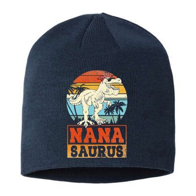 Nanasaurus T Rex Dinosaur Nana Saurus Family Matching Sustainable Beanie