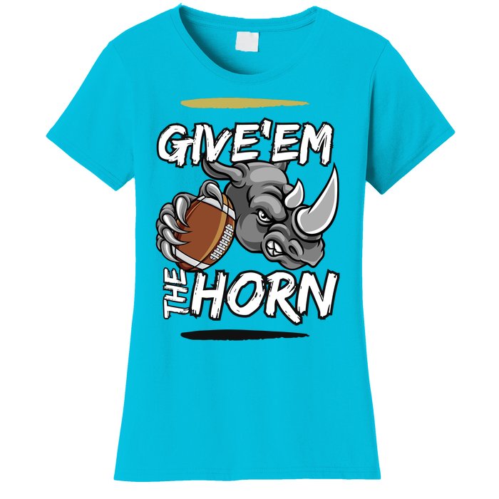 NORTH TEXAS RHINOS GIVE EM THE HORN Women's T-Shirt