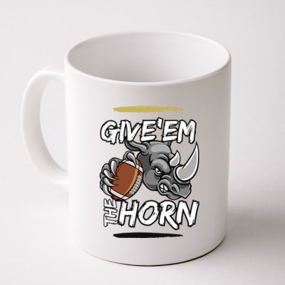 NORTH TEXAS RHINOS GIVE EM THE HORN Coffee Mug